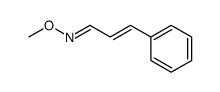 trans-anti 1-methoxyimino-3-phenyl-2-propene Structure