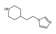 4-(2-imidazol-1-ylethyl)piperidine Structure