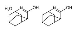 3,6-Methano-1H-cyclopenta[c]pyridin-1-one, octahydro-, hydrate (2:1)结构式
