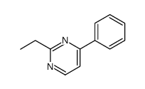 Pyrimidine, 2-ethyl-4-phenyl- (7CI,9CI) Structure