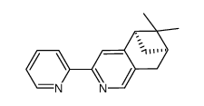 (7R,9R)-4,5-pineno-2,2'-bipyridine Structure