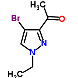 1-(4-Bromo-1-ethyl-1H-pyrazol-3-yl)ethanone Structure