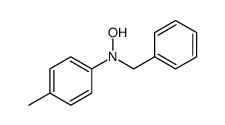 N-benzyl-N-(4-methylphenyl)hydroxylamine结构式