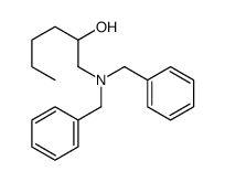 1-(dibenzylamino)hexan-2-ol结构式