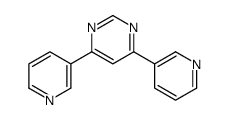 4,6-二吡啶-3-基嘧啶结构式