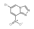 6-Bromo-8-nitro-[1,2,4]triazolo[4,3-a]pyridine structure