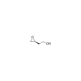 (S)-2-(Oxiran-2-yl)ethan-1-ol Structure