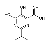 5,6-二羟基-2-异丙基-嘧啶-4-羧酸酰胺图片