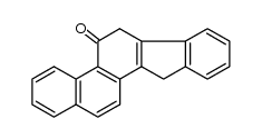3,4-Dihydro-4-oxo-indeno[3',2'-1,2]phenanthren结构式