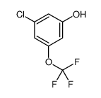 3-chloro-5-(trifluoromethoxy)phenol structure