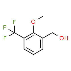 2-Methoxy-3-(trifluoromethyl)benzyl alcohol结构式