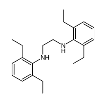 N,N'-bis(2,6-diethylphenyl)ethane-1,2-diamine Structure