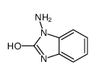 2H-Benzimidazol-2-one,1-amino-1,3-dihydro-(9CI) structure