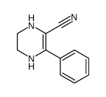 Pyrazinecarbonitrile, 1,4,5,6-tetrahydro-3-phenyl- (9CI)结构式
