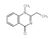 4(1H)-Quinazolinone,2-ethyl-1-methyl-结构式