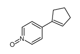 4-(cyclopenten-1-yl)-1-oxidopyridin-1-ium Structure