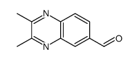 6-Quinoxalinecarboxaldehyde,2,3-dimethyl-(9CI) structure