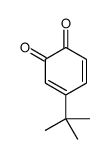 3,5-Cyclohexadiene-1,2-dione, 4-(1,1-dimethylethyl)- Structure