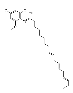 N-(2,4,6-trimethoxyphenyl)octadeca-9,12,15-trienamide结构式