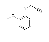 4-methyl-1,2-bis(prop-2-ynoxy)benzene结构式