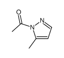 1-(5-methylpyrazol-1-yl)ethanone结构式