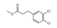 methyl 3-(3,4-dichlorophenyl)propanoate Structure