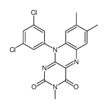 10-(3',5'-dichlorophenyl)-3-methylflavin结构式