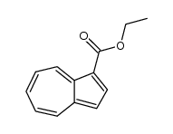ethyl azulene-1-carboxylate结构式