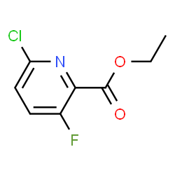 Ethyl 6-chloro-3-fluoropicolinate Structure