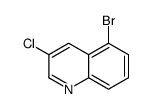 5-Bromo-3-chloroquinoline structure