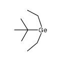 (t-Bu)Et2GeH结构式