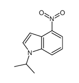 4-nitro-1-propan-2-ylindole结构式