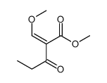 methyl 2-(methoxymethylidene)-3-oxopentanoate结构式
