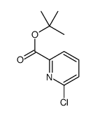 TERT-BUTYL 6-CHLOROPICOLINATE Structure