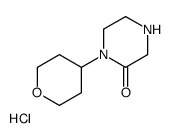 2-Piperazinone, 1-(tetrahydro-2H-pyran-4-yl)-, hydrochloride (1:1) picture
