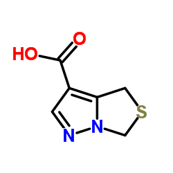 4H-5-Thia-1,6a-diaza-pentalene-3-carboxylic acid结构式