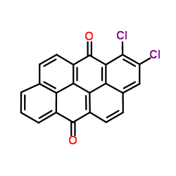 dichlorodibenzo[def,mno]chrysene-6,12-dione结构式