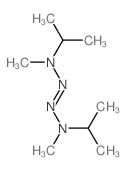 N-methyl-N-(methyl-propan-2-yl-amino)diazenyl-propan-2-amine structure