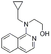 2-(Cyclopropyl-isoquinolin-1-ylMethyl-aMino)-ethanol结构式