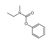 N,N-methylethylphenylcarbamate结构式