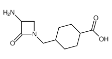 4-(3-amino-2-oxoazetidinonyl-1)methylcyclohexanecarboxylic acid picture