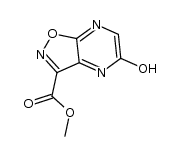 methyl 5-hydroxyisoxazolo[4,5-b]pyrazine-3-carboxylate structure