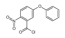 2-nitro-5-phenoxybenzoyl chloride结构式