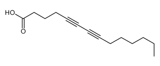 5,7-TETRADECADIYNOIC ACID结构式