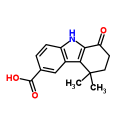 1H-​Carbazole-​6-​carboxylic acid, 2,​3,​4,​9-​tetrahydro-​4,​4-​dimethyl-​1-​oxo-图片