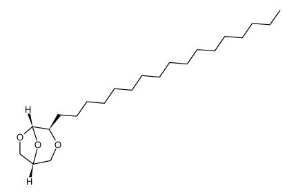 4-heptadecyl-3,6,8-trioxabicyclo(3.2.1)octane Structure