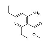 3-Pyridinecarboxylicacid,4-amino-2,6-diethyl-,methylester(9CI) picture