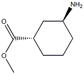 methyl (1S,3S)-3-aminocyclohexane-1-carboxylate Structure