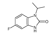 2H-Benzimidazol-2-one,5-fluoro-1,3-dihydro-1-(1-methylethyl)-(9CI) Structure