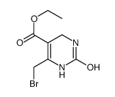 ethyl 6-(bromomethyl)-2-oxo-3,4-dihydro-1H-pyrimidine-5-carboxylate Structure